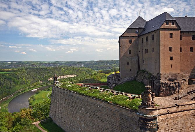 Saksonia i Zamki Rudawskie - Dzień 2: Zamek Wackerbarth, Pirna , Königstein